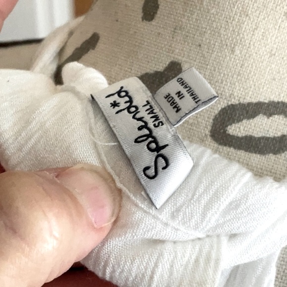 Splendid White Simple Racerback Tank Mini Dress. Worn once! Small - Picture 5 of 10